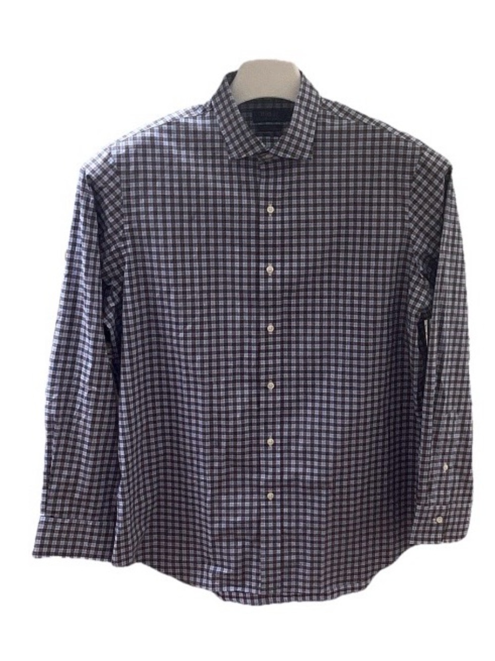 Ralph Lauren brown and blue Check Dress Shirt
